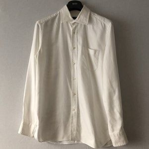 Boss Hugo Boss White Shirt Size 17